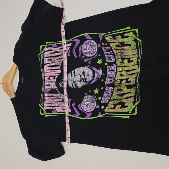 NWOT Jimi Hendrix Graphic New York Experience Short Sleeve Tshirt Black SZ Small - Picture 11 of 13